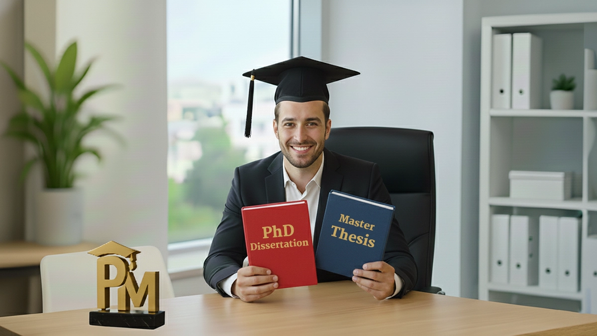 مراحل انجام پایان‌نامه مدیریت