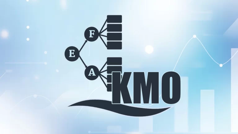 آزمون KMO و بارتلت