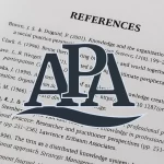فهرست منابع APA