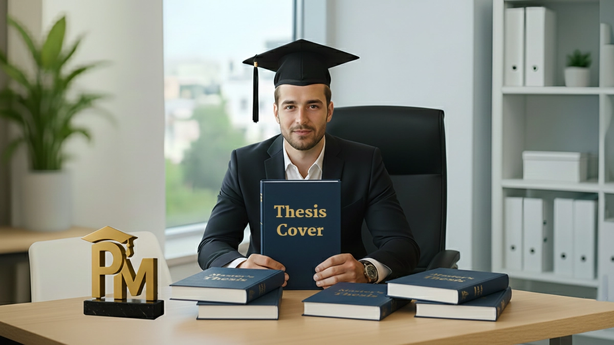 جلد پایان‌نامه به انگلیسی