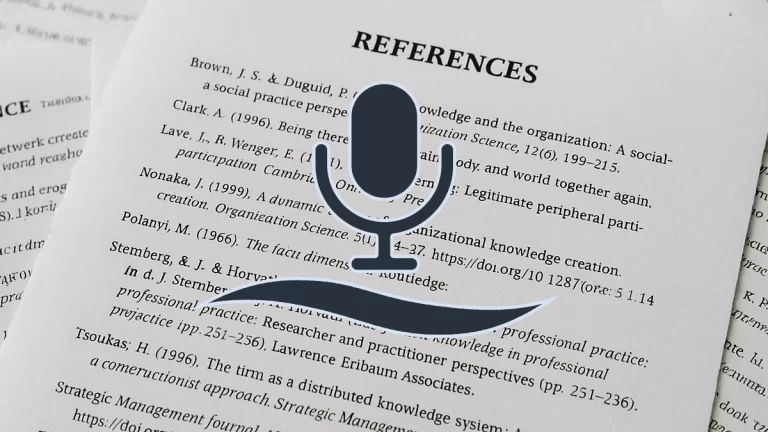 منبع‌نویسی مصاحبه