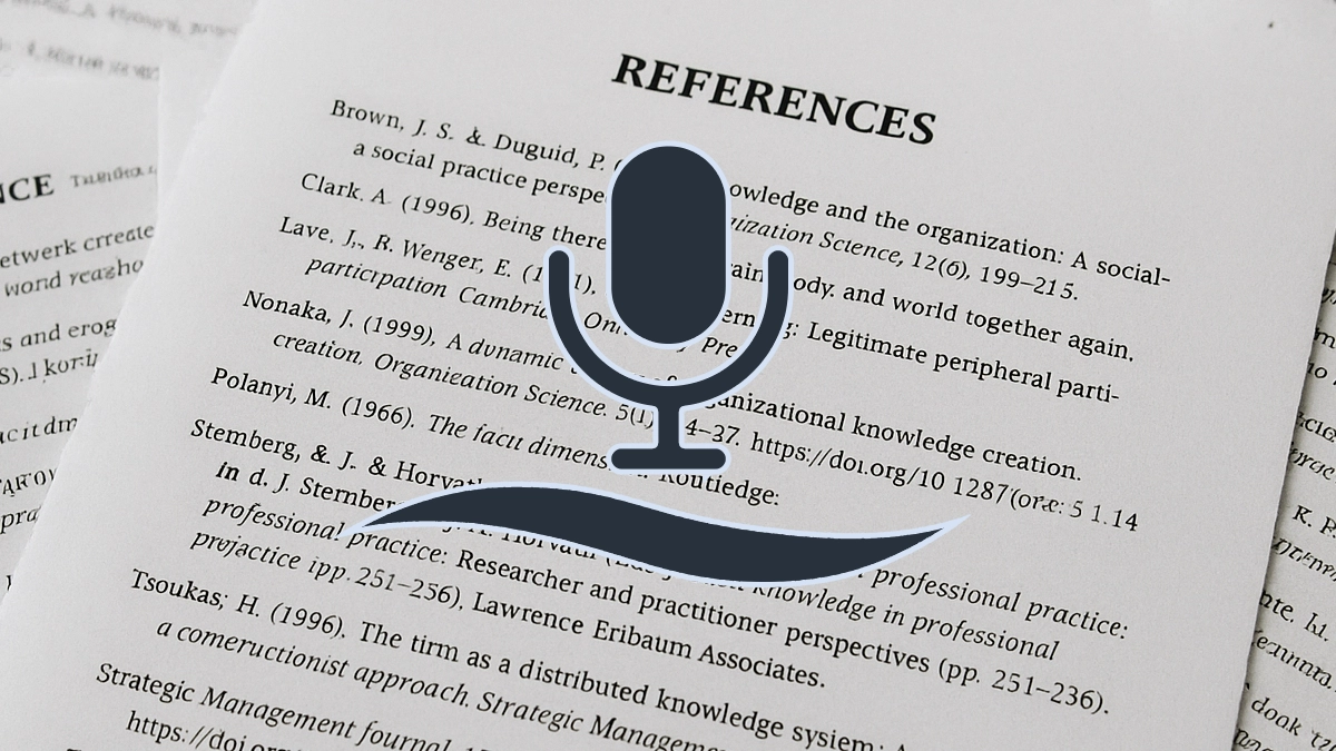 منبع‌نویسی مصاحبه